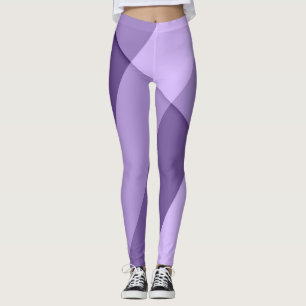 Leggings Líneas geométricas modernas ultravioletas