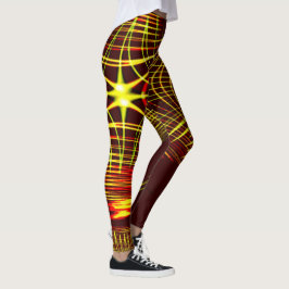 Leggings ¿Líneas que se repiten en onda y efecto luz?
