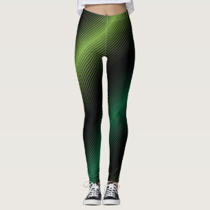 Leggings Líneas Verdes de la variable del día del St