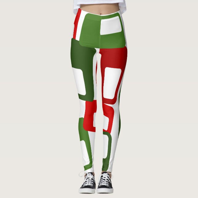 Leggings Líneas y Rectángulos (Anverso)