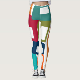 Leggings Líneas y Rectángulos