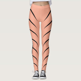 Leggings Lins negros y coloridos
