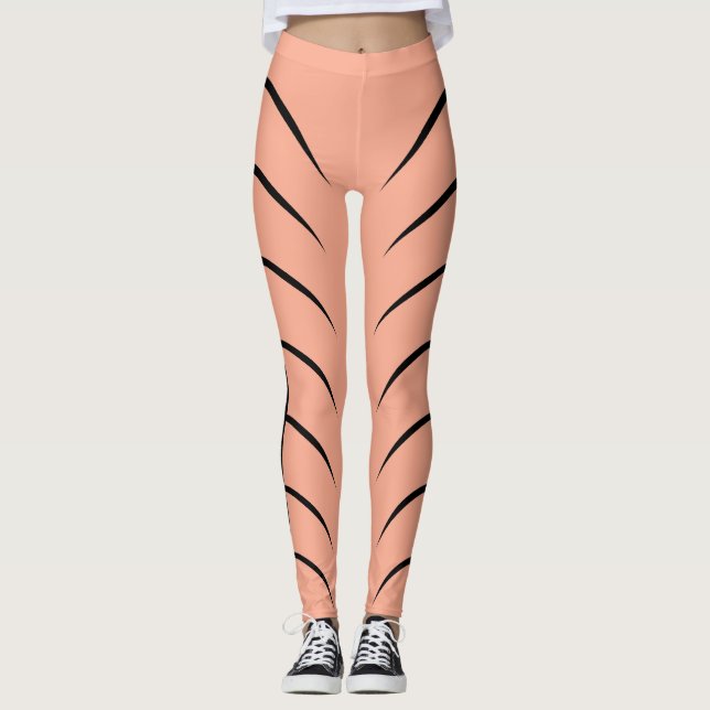 Leggings Lins negros y coloridos (Anverso)