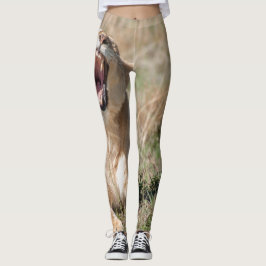 Leggings Lioness Roaring