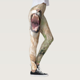 Leggings Lioness Roaring