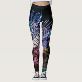 Leggings Lionfish colorido