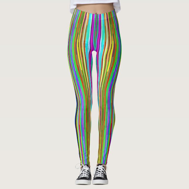 Leggings liqne couleur mix (Anverso)