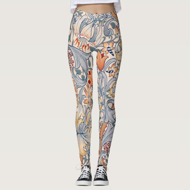 Leggings Lirio Dorado, William Morris (Anverso)