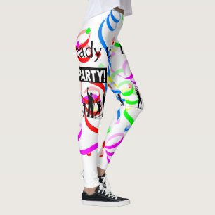 Leggings Listo Para Leyendas Fiestas
