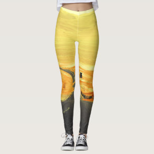Leggings Liwa Oasis Asphalt Road, Dunas.