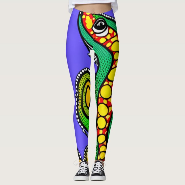 Leggings Lizard Love (Anverso)