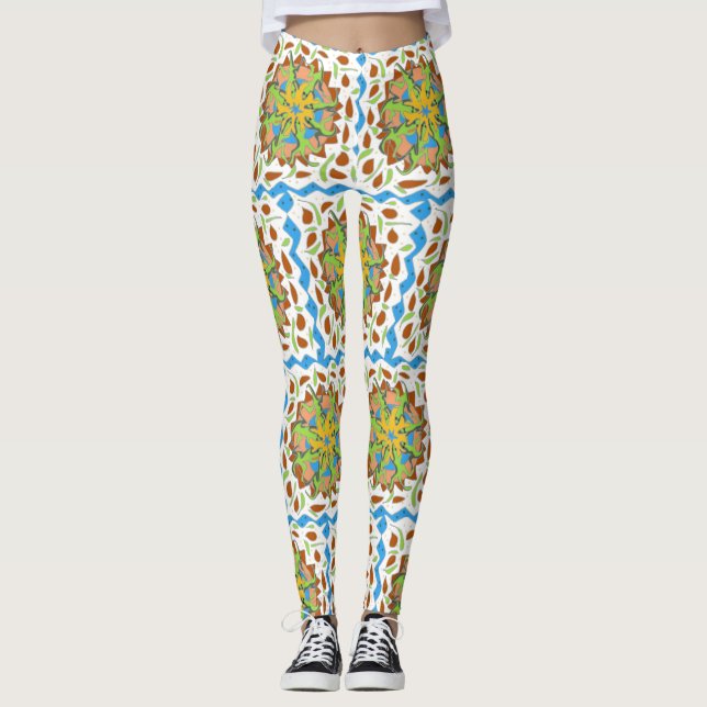 Leggings Lizard Mandala (Anverso)