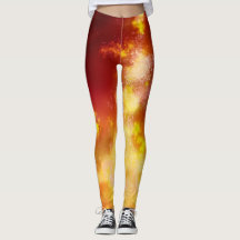 Leggings Llama Cielo Nocturno