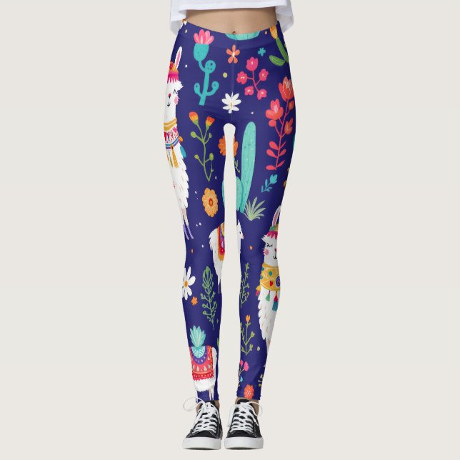 Leggings Llama Fiesta (Anverso)