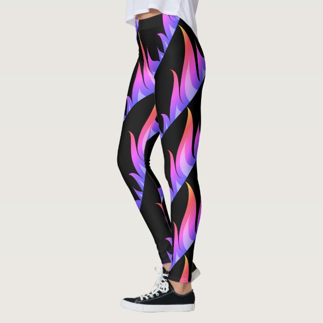 Leggings Llamadas arcoiris para hacer ejercicio gimnasio (Izquierda)