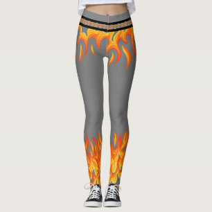 Leggings Llamas en gris