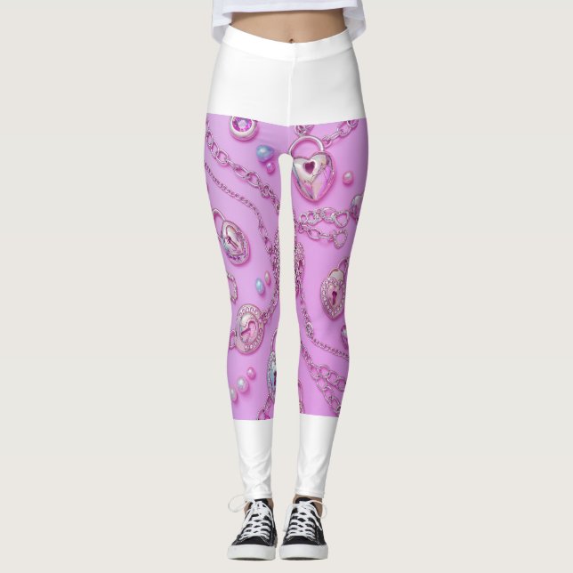 Leggings Llave rosa 🔑 💖 (Anverso)
