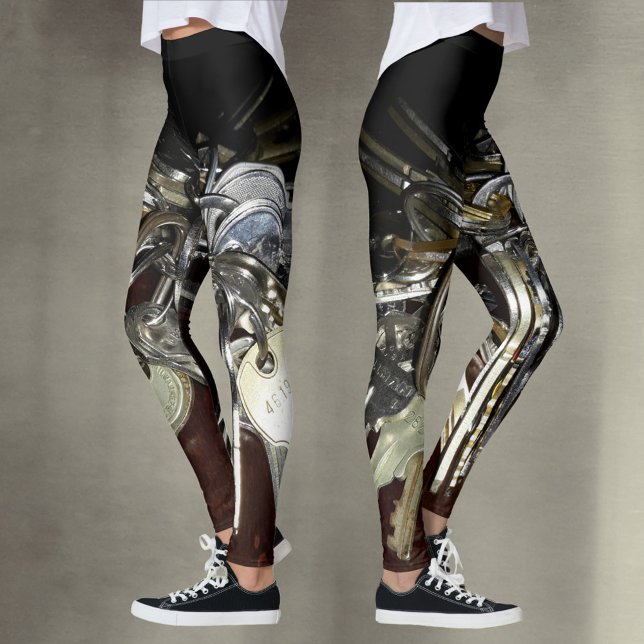 Leggings Llaves Metálicas Steampunk Chic (Subido por el creador)
