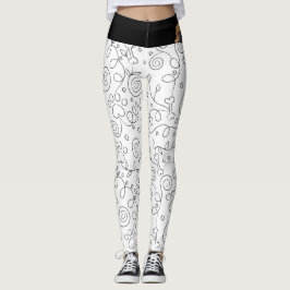 Leggings Lleva a tu Perro al Día de Trabajo/fuera