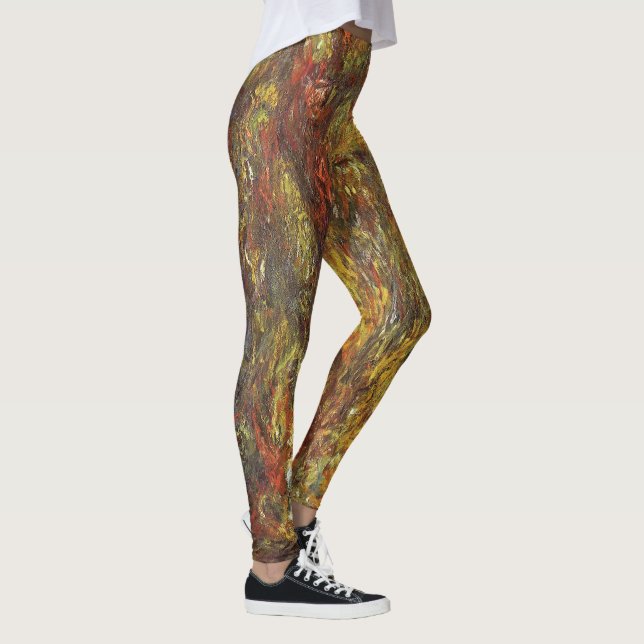 Leggings Llovidos por Claude Monet, Bella Artes de la época (Derecha)