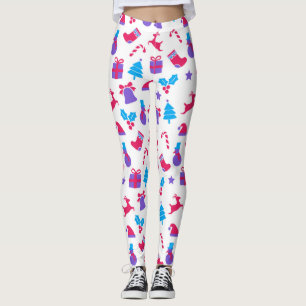 Leggings Lluvia navideña