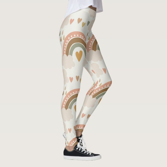 Leggings Lluvias arcoiris en el día del lluvia (Derecha)