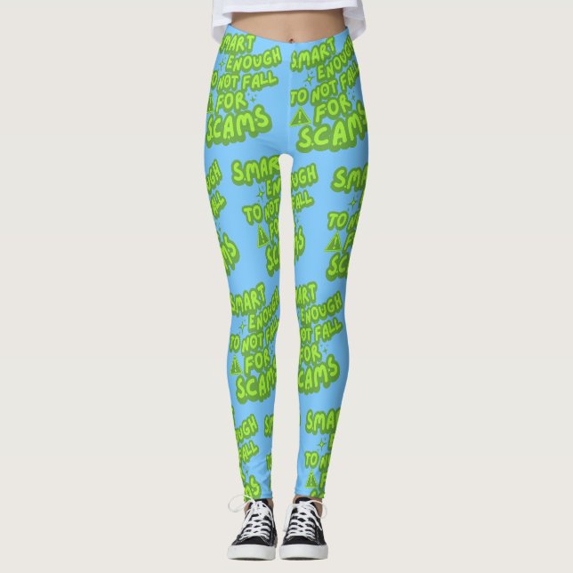 Leggings Lo suficientemente inteligente como para no caer e (Anverso)