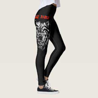 Leggings lobo