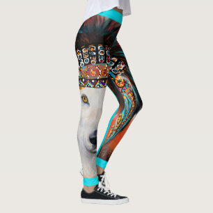 Leggings Lobo Blanco
