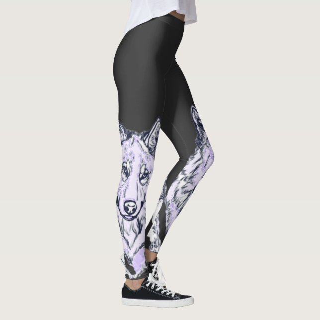 Leggings Lobo Blanco Ametista de Guay (Derecha)