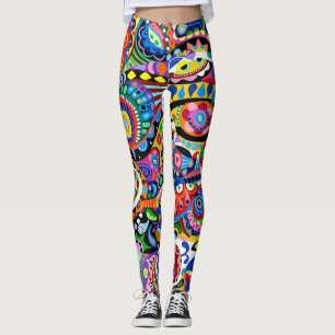 Leggings Loco y colorido