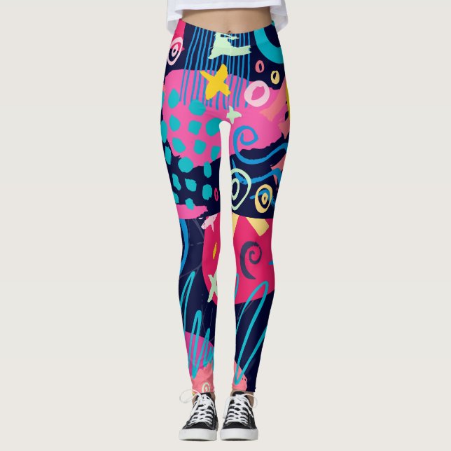 Leggings Locos por el Color (Anverso)