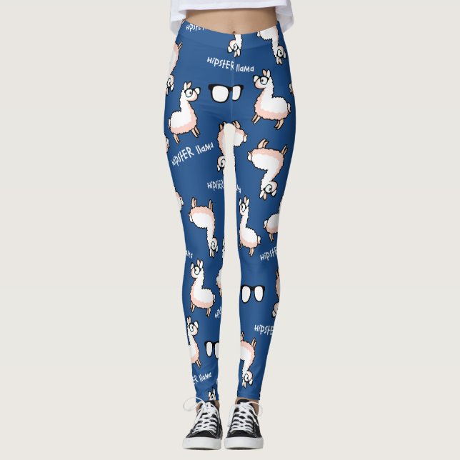 Leggings Locura de la llama del inconformista (Anverso)