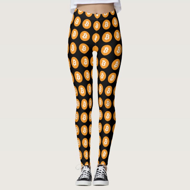 Leggings Logo de Bitcoin (Anverso)