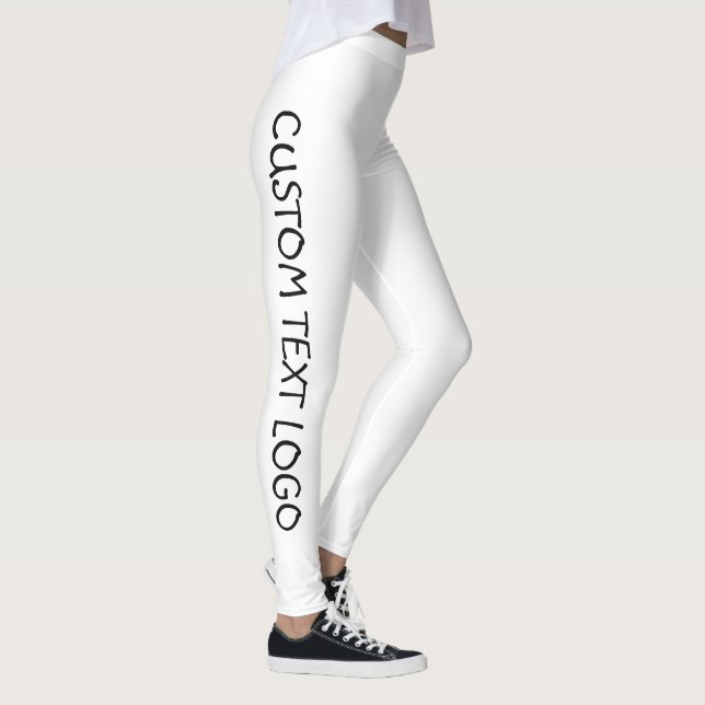 LEGGINGS LOGO DE TEXTO PERSONALIZADO (Derecha)