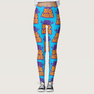Leggings Logotipo de la Banda del Cabello Grande