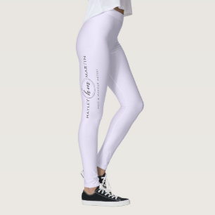 Leggings Logotipo de maquillaje independiente / Salón de be