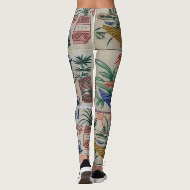 Leggings Long Mahjongg (Reverso)