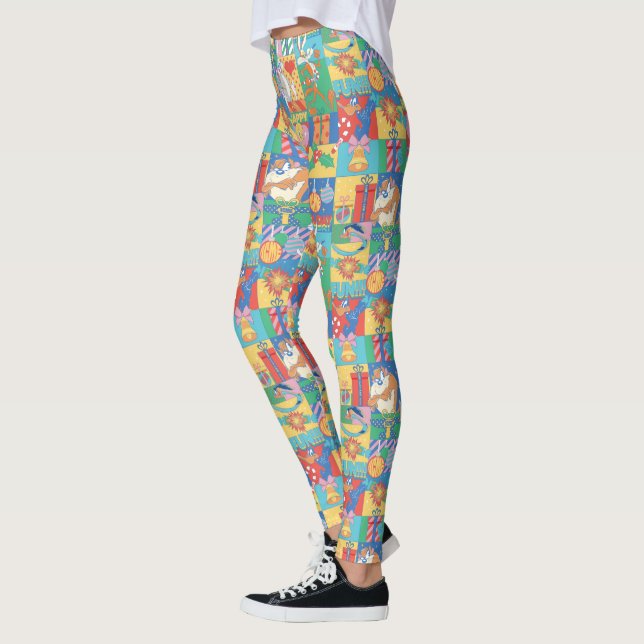 Leggings LOONEY TUNES™ | Patrón de Navidades de vacaciones  (Izquierda)
