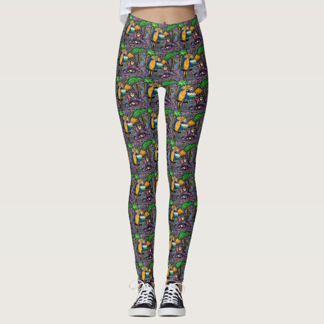Leggings Loritos de Fiesta (Anverso)