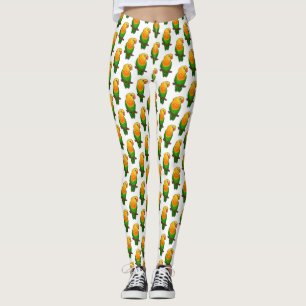 Leggings Loro de dibujos animados adorable inseparable