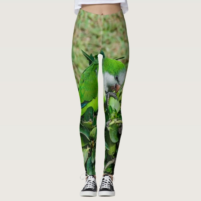 Leggings Loro verde (Anverso)