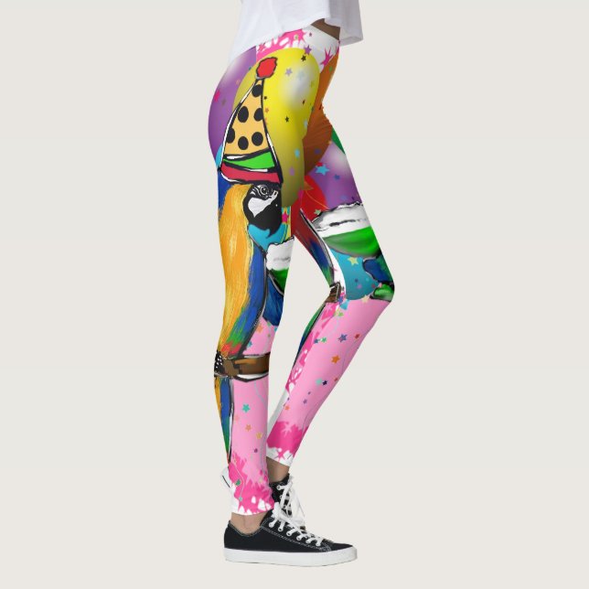 Leggings Loros de Cumpleaños (Derecha)