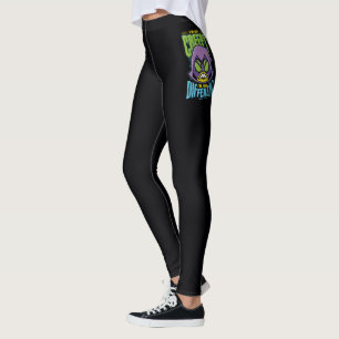 Leggings ¡Los adolescentes se van! Raven "No me asusta qu