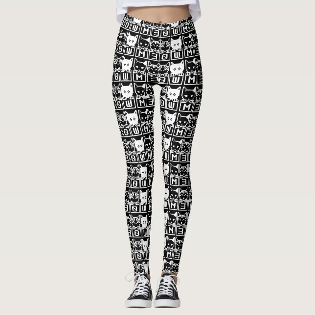 LEGGINGS LOS CATS M30W DE 8 BITS (Anverso)