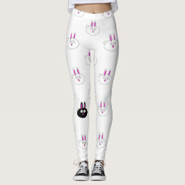 Leggings Los conejitos de pascua, usted elige el fondo