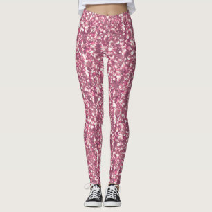 Leggings Los destellos purpurinas sin foco secuelas shimmer