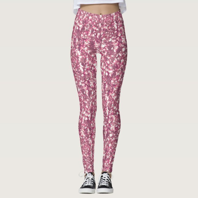 Leggings Los destellos purpurinas sin foco secuelas shimmer (Anverso)