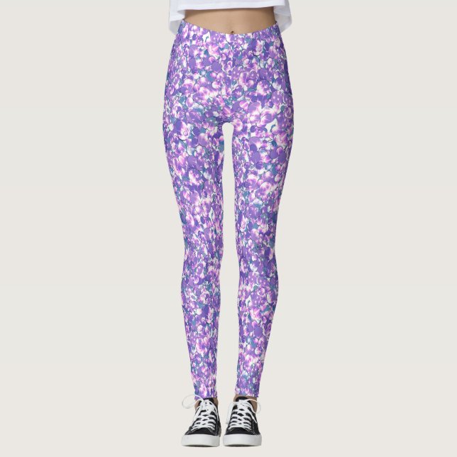 Leggings Los destellos purpurinas sin foco secuelas shimmer (Anverso)