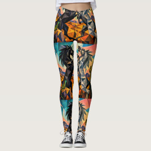 Leggings Los espectadores – El lagarto y El cactus